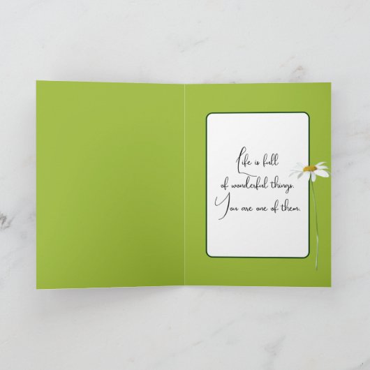 Carte Dew Dew Daisy (Intérieur)