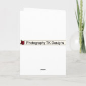 Carte d'excuses mignonne Big Brown Chien Chien Yeu (Dos)