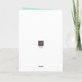 Carte d'excuses Wrasse & Friends (Dos)