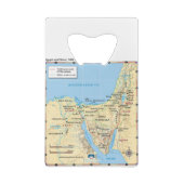 Carte d'exode Egypte et Sinai 1400 à de Moïse B (Dos)