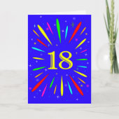 Carte d'explosion du 18e anniversaire (Devant)