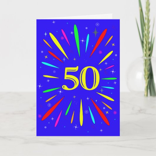 Carte d'explosion du 50e anniversaire (Devant)