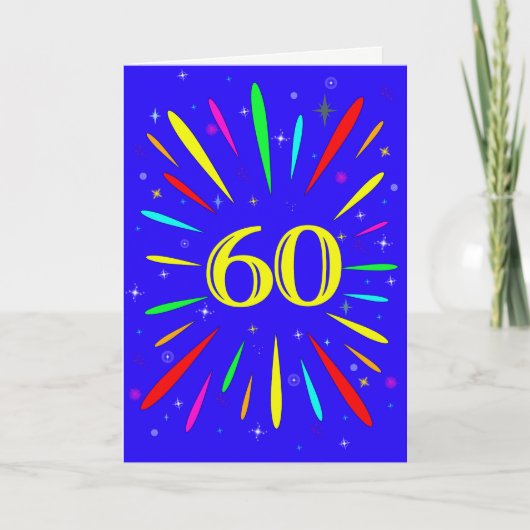Carte d'explosion du 60e anniversaire (Devant)
