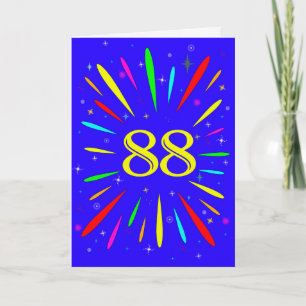 Carte d'explosion du 88e anniversaire