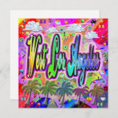 Carte d'Express de vacances West Los Angeles Vista (Devant / Derrière)