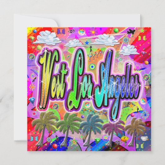 Carte d'Express de vacances West Los Angeles Vista (Devant)