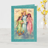 Carte d'expression d'amour spirituel (Fleur jaune)