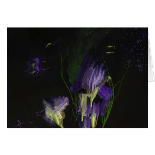 Carte d'expression nocturne (Devant horizontal)