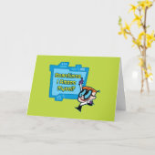 Carte Dexter - Parfois Je Me Suis Émerveillé (Fleur jaune)