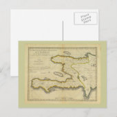 Carte d'Haïti 1814 par Mathew Carey (Devant / Derrière)