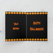 Carte d'Halloween (Intérieur)