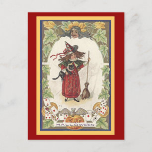 Carte d'Halloween amusante avec correspondance