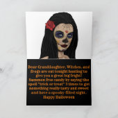 Carte d'Halloween Citrouille (Intérieur)