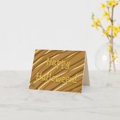 Carte d'Halloween Corn Candy (Fleur jaune)