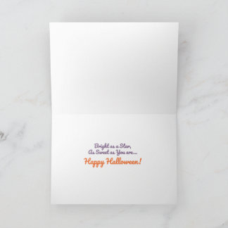 Carte d'Halloween Dinosaure Sweet Child & Me