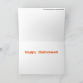 Carte d'Halloween étoilée (Intérieur)