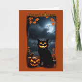 Carte d'Halloween Jack-O-Lantern (Devant)