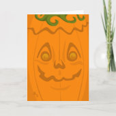 Carte d'Halloween Jack o' Lantern (Devant)