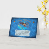 Carte d'Halloween joyeuse de l'araignée de crabe (Fleur jaune)