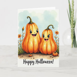 Carte d'Halloween Joyeux pour amis