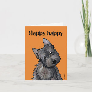 Carte d'Halloween KiniArt Cairn Terrier