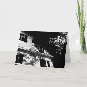 Carte d'Halloween "La Maison de Nuit"