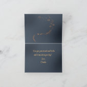 Carte d'Halloween mystique du chat (Intérieur)