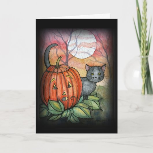 Carte d'Halloween par Molly Harrison (Devant)