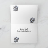 Carte d'Halloween poupée déplaisante (Intérieur)