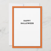 Carte d'Halloween pour adultes amusant (Dos)