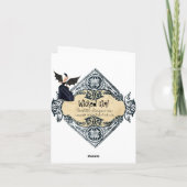 Carte d'Halloween pour fille perverse (Dos)