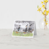 Carte d'Halloween remplie par sorcière (Fleur jaune)