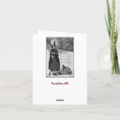 Carte d'Halloween rétro (Dos)