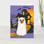 Carte d'Halloween Ruby Cavalier Ghost (Devant)