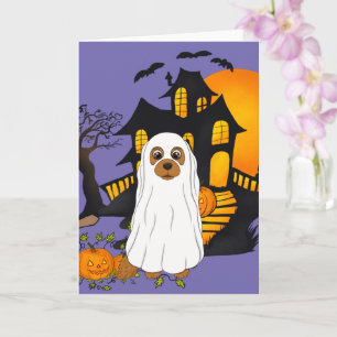 Carte d'Halloween Ruby Cavalier Ghost