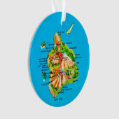 Carte d'Hawaii (devant)