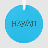 Carte d'Hawaii (dos)