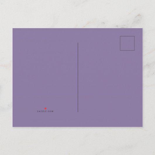 carte d'hébergement d'étoile de mer assez simple (Dos)