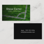 Carte d'herbe d'entraîneur ou de joueur du (Devant / Derrière)