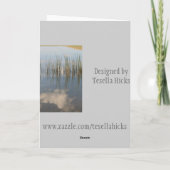 carte d'herbe d'étang (Dos)