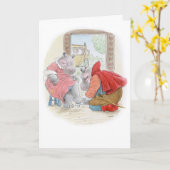 Carte d'hippopotame de Cendrillon (Fleur jaune)