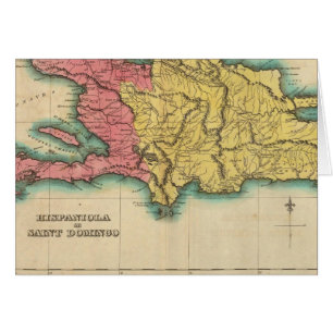 Carte D'Hispaniola, Ou Saint-Domingue