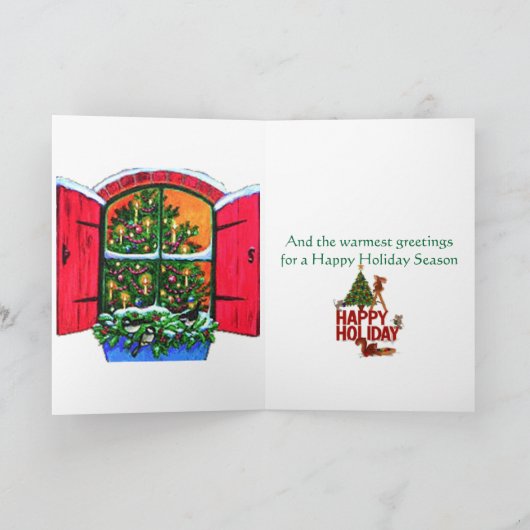 Carte d'histoire de Noël (Intérieur)