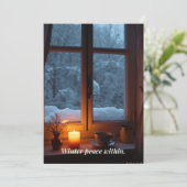 Carte d'hiver (Debout devant)