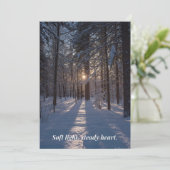Carte d'hiver (Debout devant)