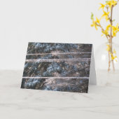 Carte d'hiver (Fleur jaune)