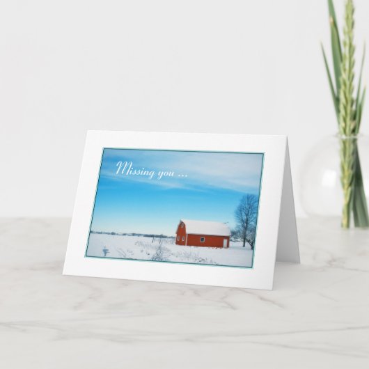 Carte d'hiver (Devant)