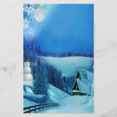 Carte d'hiver 2023 du Nouvel An (Dos)