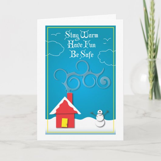 Carte d'hiver de Snowclops (Devant)