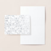 Carte d'hiver Silver Snowflake (Affichage)